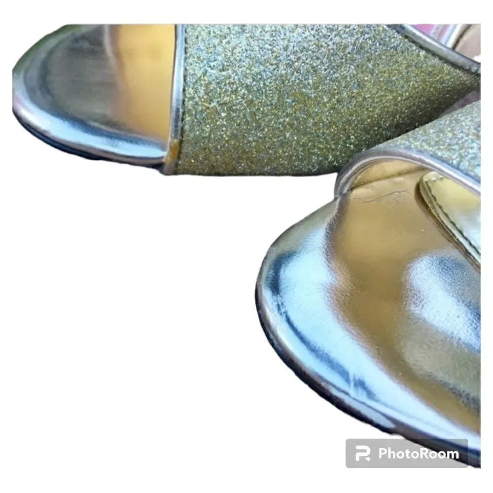 Nina glitter heels preloved